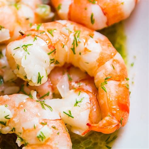 Garlic Shrimp With Lemon Butter And Dill A Quick And Easy Appetizer