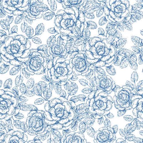 Blue And White Roses Ceramic Wall Tile Uk