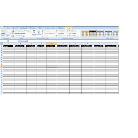 Using An Excel Action Items Template To Track Action Items Brighthub