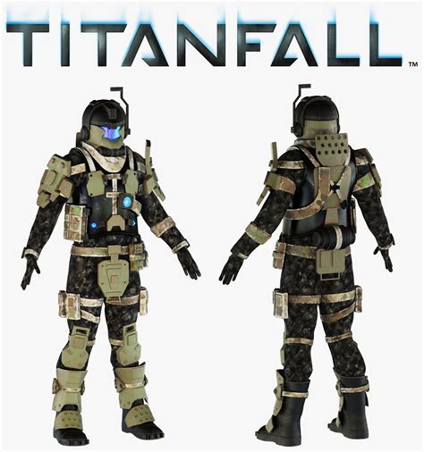 Titanfall Pilot 3d Model Cgtrader