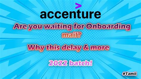 Accenture Onboarding Updates Why This Delay For Batch New