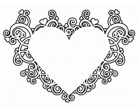 Ihr bekommt eure herz vorlage als din a4 zum ausdrucken. Herz Malvorlagen Zum Ausdrucken Gratis - tiffanylovesbooks.com