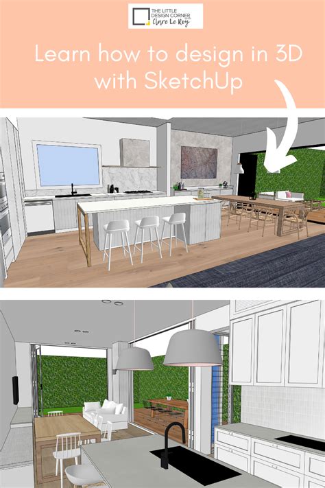Digital marketing, financial trading, graphic design Learn SketchUp online in 2020 | Interior design drawings ...