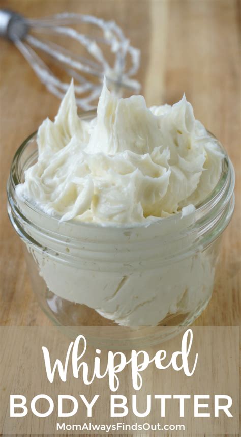 Homemade Body Butter Recipe Mom Always Finds Out