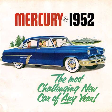 1952 Mercury Custom 4 Door Sedan Ford Mustang Classic Ford Classic