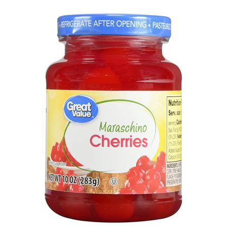 Great Value Maraschino Cherries 10 Oz
