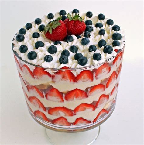 Usa Patriotic Recipes Trifle Trifle Desserts