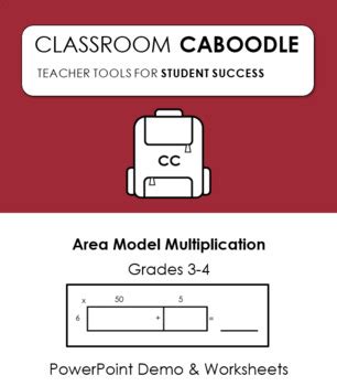 You can turn individual features on and off by clicking the circle next to each. Area Model Multiplication by Classroom Caboodle | TpT