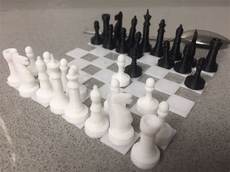 Download Free Stl File Tiny Chess By Eligreen • 3d Printer Object ・ Cults