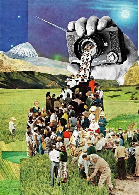 Retro Futuristic Magazine Collage Art By Ben Giles Magazine Collage