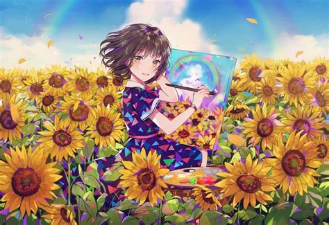 Anime Anime Flower Anime Images