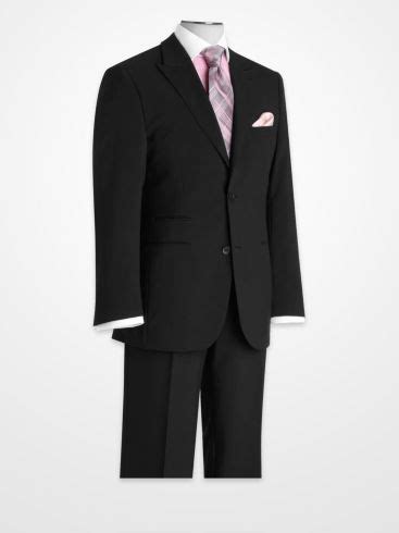 Girls gussied up in pretty dresses and jewelry, men wore suits or dressy slacks, and prom committees did their best to. Men's Suits - Steve Harvey Celebrity Edition Black Suit ...