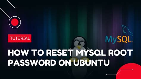 How To Reset Mysql Root Password On Ubuntu Vps Tutorial Youtube