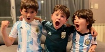 Así celebraron los hijos de Lionel Messi por el título de Copa América ...