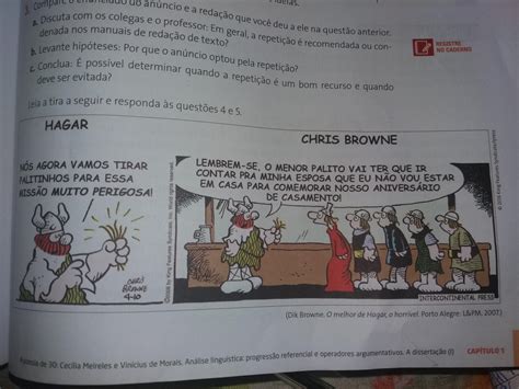 Leia A Tira E Responda As Questões