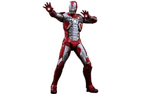 Hot Toys Marvel Movie Masterpiece Diecast Iron Man Mark V Re Issue