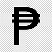 Philippines Philippine peso sign Currency symbol, Coin transparent ...
