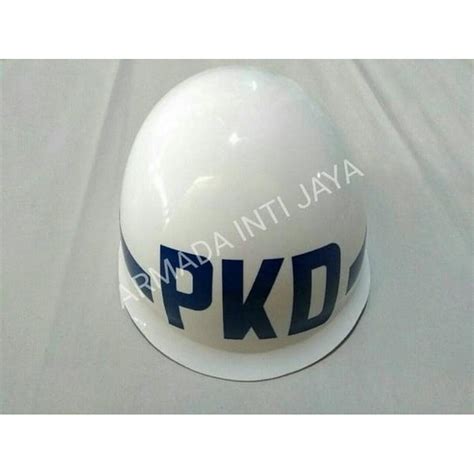 Jual Helm Pkd Putih L Helm Pkd Satpam L Helm Satpam Helm Security Pkd