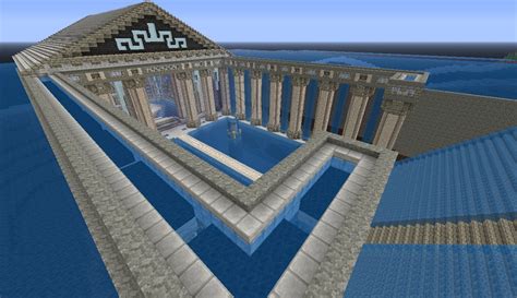 Temple Of Poseidon Minecraft Map