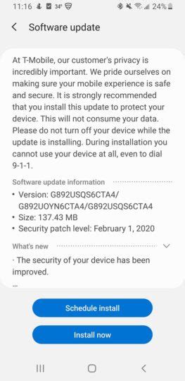 Galaxy S8 Active And Galaxy Tab S6 Get February 2020 Security Patches