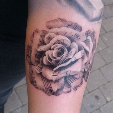 Here are the coolest tattoos to inspire you. Love the music notes!! So unique! | Tattoos I like ...