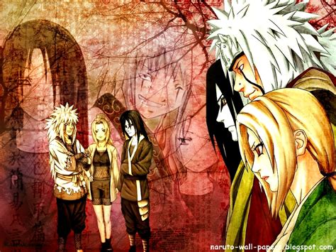 Naruto And Bleach Anime Wallpapers Yondaime Hokage Tsunade The
