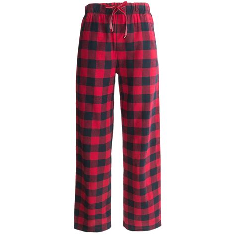 Woolrich Buffalo Check Flannel Pajama Bottoms For Women 6861j