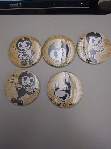 Bendy Pins Wiki Bendy And The Ink Machine Amino