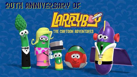 20th Anniversary Of Larryboy By Asherbuddy On Deviantart
