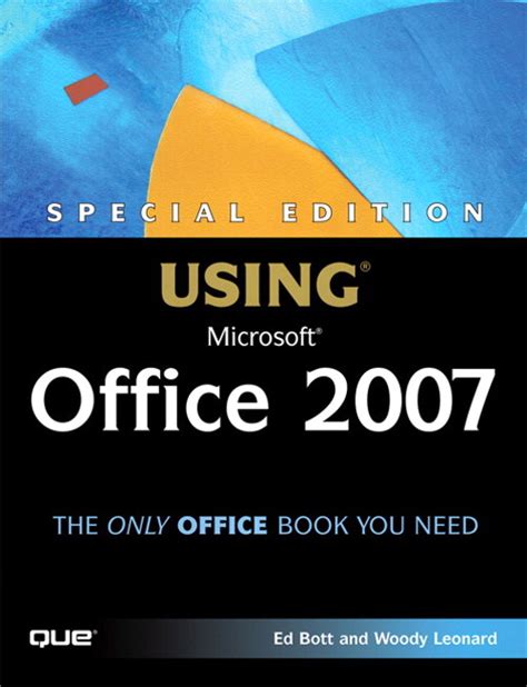 Special Edition Using Microsoft Office 2007 Informit