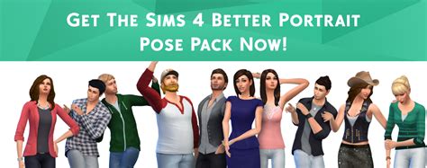 Our Pose Pack “the Sims 4 Better Portraits Pose Love 4 Cc Finds