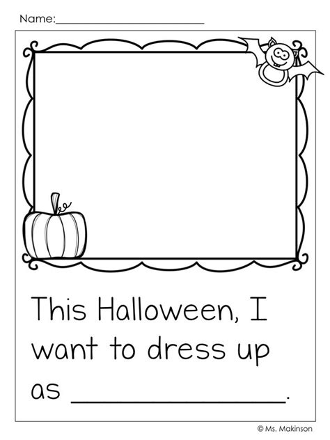 Halloween Printables Literacy And Math Halloween Kindergarten