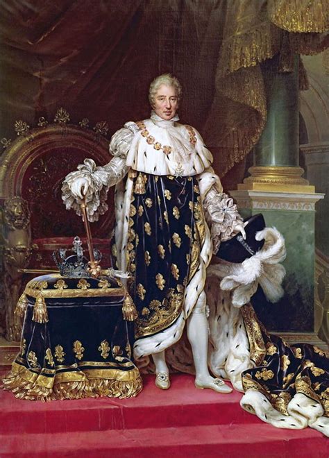 Charles X Roi de France et de Navarre - Charles X of France - Wikipedia | Coronation robes ...