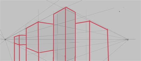 Mixdesigncompany 2 Point Perspective City Drawing Tutorial