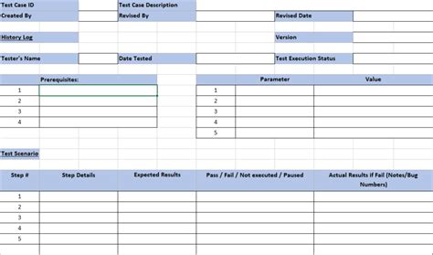 Free Test Case Template Download The Software Test Plan Template