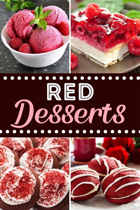 20 Red Desserts To Impress Guests Insanely Good