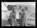 [Hans Bertram and his Junkers plane being photographed] | International ...