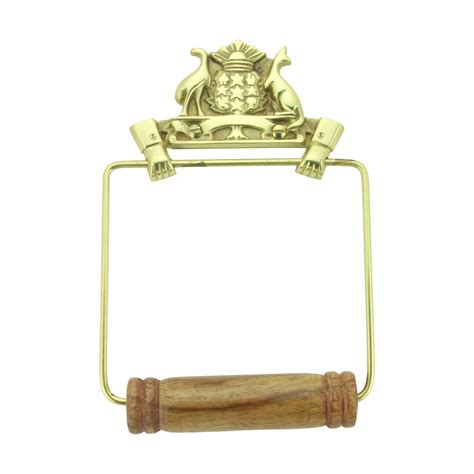 Includes porcelain bowl, tank, chain, oak lid and toilet paper holder. Antique Toilet Paper Holder Wall Mount Brass Victorian ...