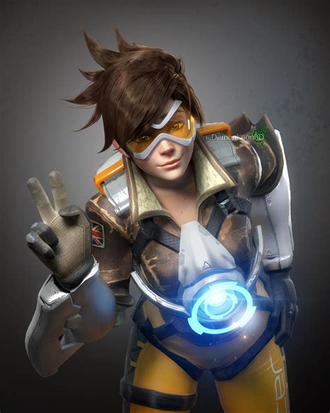 Tracer Overwatch Fanart Kampion