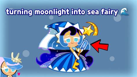 Turning Moonlight Cookie Into Sea Fairy Youtube