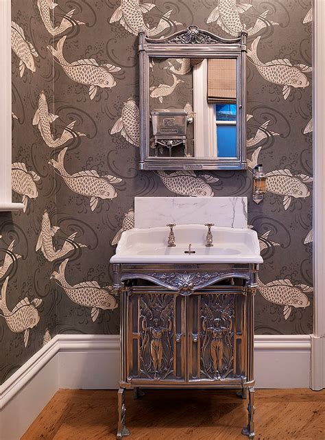 A Timeless Affair 15 Exquisite Victorian Style Powder Rooms