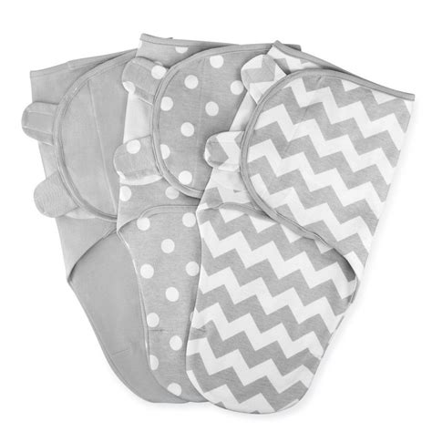 Swaddle Blanket Baby Girl Boy Easy Adjustable 3 Pack Infant Sleep Sack