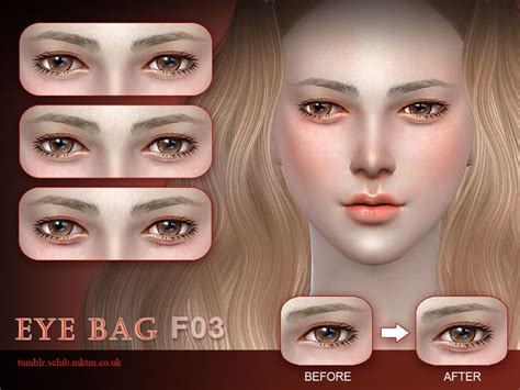 Eyebag With 4 Colors For Female Enjoy 333 Found In Tsr Category