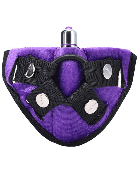 tantus bend over vibrating beginner strap on kit w harness 2 dildos