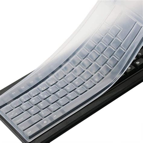 Buy The Desktop Keyboard Cover Skin Clear For Pc 104107 Keys Standard Sevoem9079