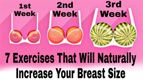 7 exercises that will naturally increase your breast size healthy lifes youtube