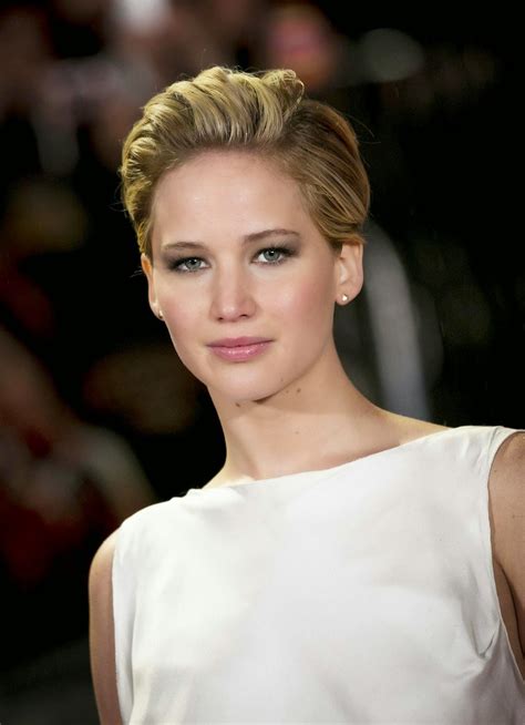 Jennifer Lawrence Short Hairstyles Hairstyles And Haircuts