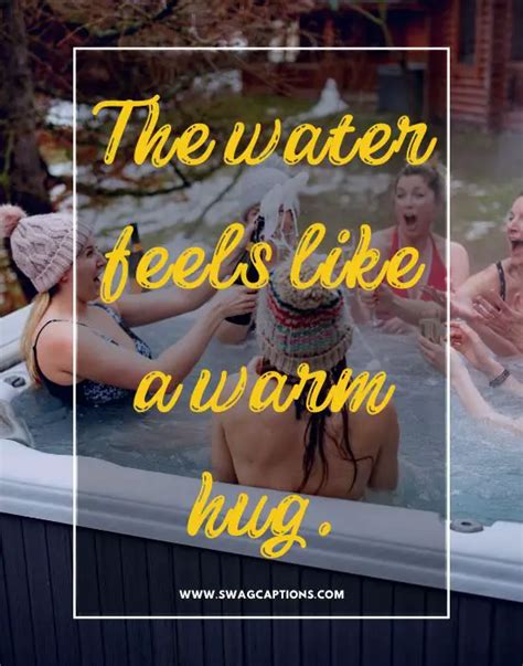 hot tub captions and quotes for instagram in 2023 instagram post captions captions for