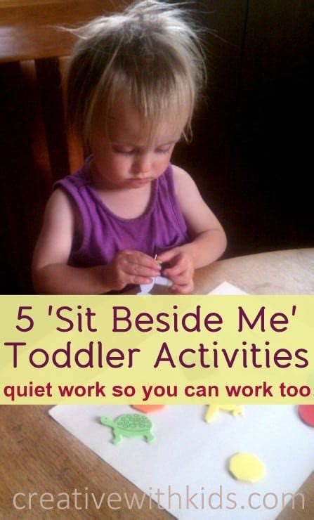 5 Quiet Toddler Activities Ideas For Independent Play