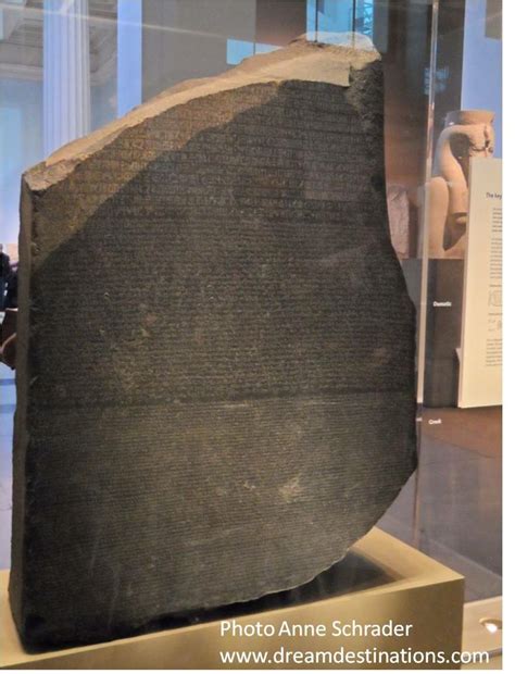 the rosetta stone british museum london england the rosetta stone was discovered in egypt and it